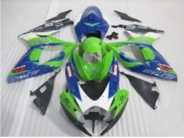 Carenagem Moto GSXR 600 / 750 K8 2008-2010 - Azul Verde