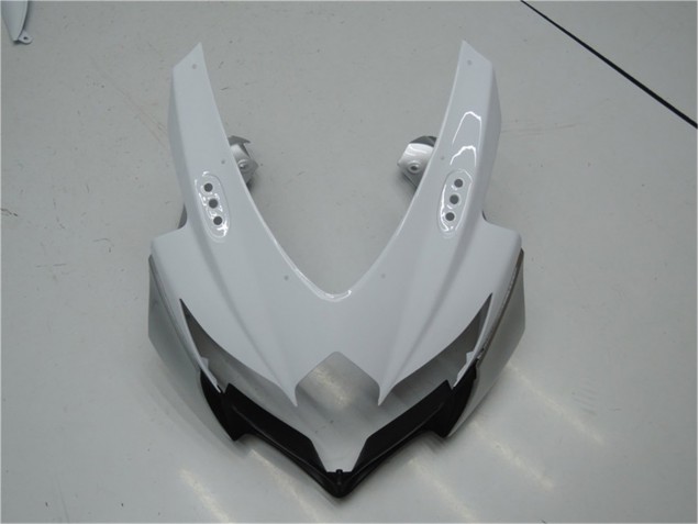 Carenagem Moto GSXR 600 / 750 K8 2008-2010 - Branco Prata Azul