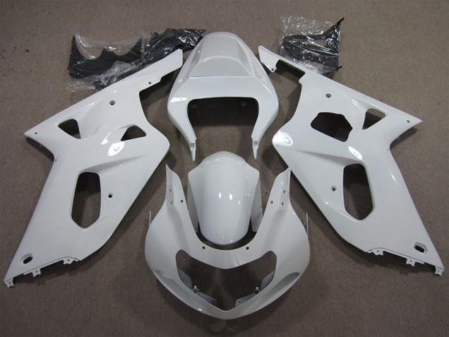 Carenagem Moto GSXR 600 K1 K2 K3 2001-2003 - Branco Carenagem Moto GSXR 600 K1 K2 K3 2001-2003 - Branco