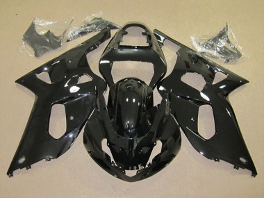 Carenagem Moto GSXR 600 K1 K2 K3 2001-2003 - Preto