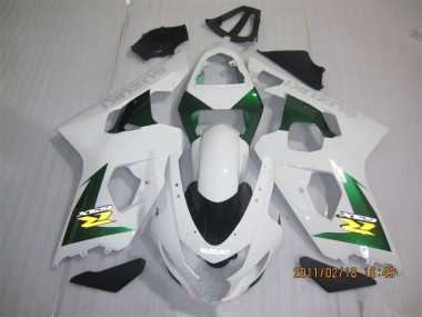 Carenagem Moto GSXR 600 K4 2004-2005 - Branco Verde