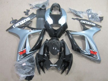 Carenagem Moto GSXR 600 K6 2006-2007 - Preto Cinzento