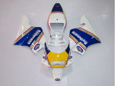 Carenagem Moto NSR 250 MC28 P4 1994-1996 - Amarelo Branco Azul