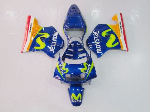 Carenagem Moto NSR 250 MC28 P4 1994-1996 - Azul Verde