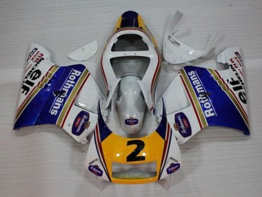 Carenagem Moto NSR 250 MC28 P4 1994-1996 - Branco Azul Amarelo