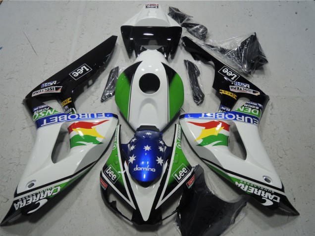 Carenagem Moto & Plástico Moto CBR 1000RR 2006-2007 - EUROBET Lee Carenagem Moto & Plástico Moto CBR 1000RR 2006-2007 - EUROBET Lee
