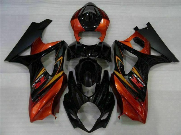 Carenagem Moto & Plástico Moto GSXR 1000 K7 2007-2008 - Preto Carenagem Moto & Plástico Moto GSXR 1000 K7 2007-2008 - Preto