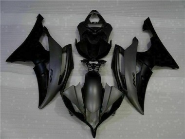Carenagem Moto & Plástico Moto R6 2008-2016 - Preto Fosco