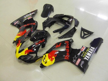 Carenagem Moto R1 2000-2001 - Preto Red Bull
