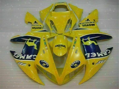 Carenagem Moto R1 2002-2003 - Amarelo