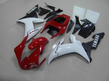 Carenagem Moto R1 2002-2003 - Vermelho Branco Preto
