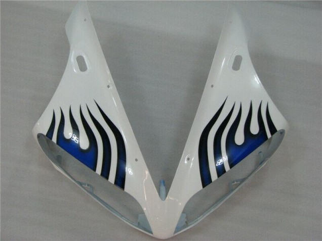 Carenagem Moto R1 2004-2006 - Branco Azul Chama