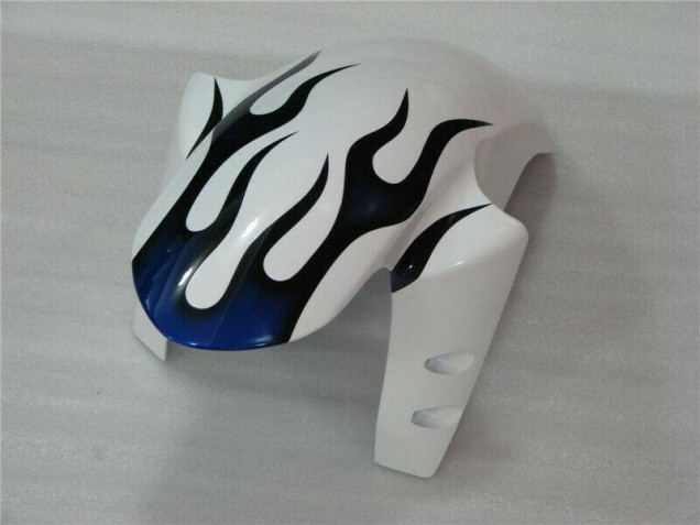 Carenagem Moto R1 2004-2006 - Branco Azul Chama