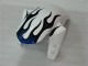 Carenagem Moto R1 2004-2006 - Branco Azul Chama