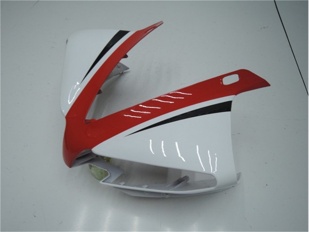 Carenagem Moto R1 2012-2014 - Branco Vermelho Preto