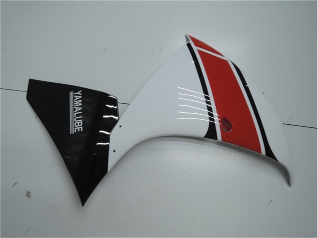 Carenagem Moto R1 2012-2014 - Branco Vermelho Preto