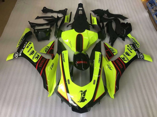 Carenagem Moto R1 2015-2019 - Amarelo Dragon Decalques Carenagem Moto R1 2015-2019 - Amarelo Dragon Decalques