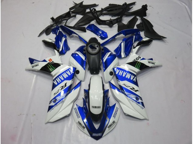 Carenagem Moto R3 2015-2022 - Branco Monster