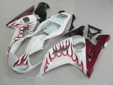 Carenagem Moto R6 1998-2002 - Vermelho Chama