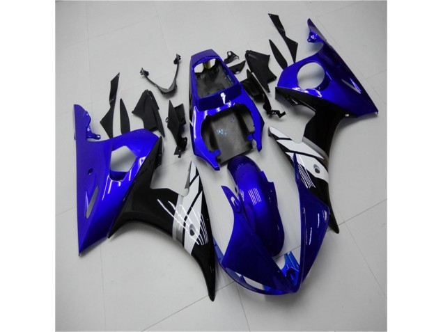 Carenagem Moto R6 2003-2005 - Azul Branco Preto
