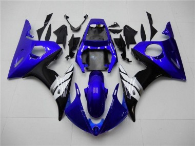 Carenagem Moto R6 2003-2005 - Azul Branco Preto