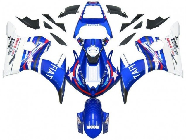 Carenagem Moto R6 2003-2005 - Azul Estrela Fiat Carenagem Moto R6 2003-2005 - Azul Estrela Fiat
