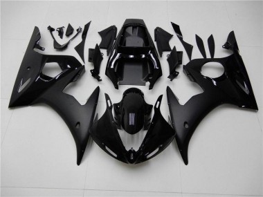 Carenagem Moto R6 2003-2005 - Brilhante Preto Fosco