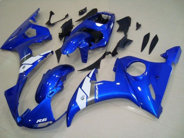 Carenagem Moto R6 2003-2005 - Estilo OEM Azul