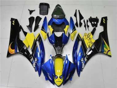 Carenagem Moto R6 2006-2007 - Azul Tubarão