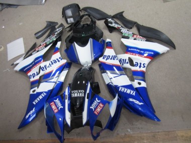 Carenagem Moto R6 2006-2007 - Branco Azul Sterilgarda Volvo