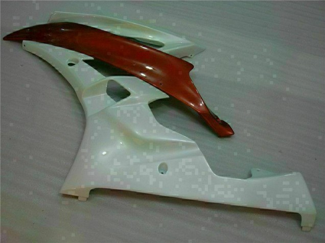 Carenagem Moto R6 2006-2007 - Branco Castanho Carenagem Moto R6 2006-2007 - Branco Castanho