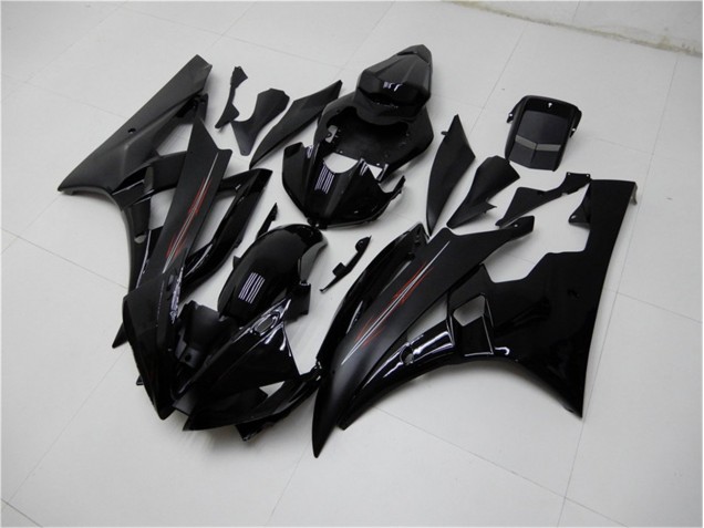 Carenagem Moto R6 2006-2007 - Brilhante Preto Fosco Carenagem Moto R6 2006-2007 - Brilhante Preto Fosco