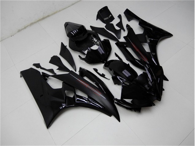 Carenagem Moto R6 2006-2007 - Brilhante Preto Fosco Carenagem Moto R6 2006-2007 - Brilhante Preto Fosco
