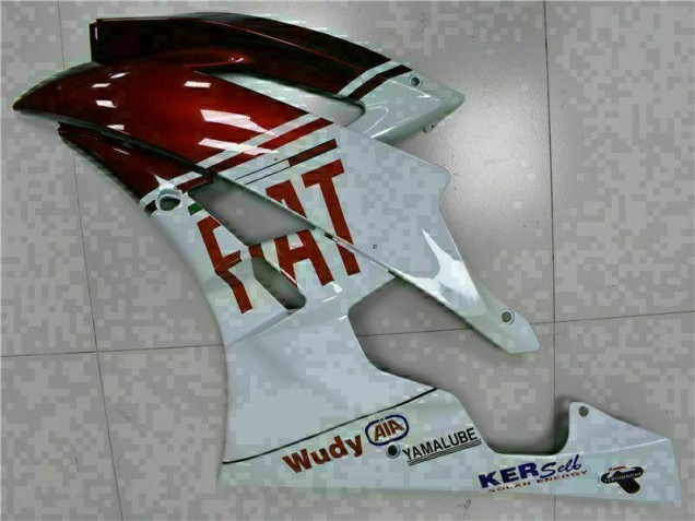 Carenagem Moto R6 2006-2007 - Castanho Branco