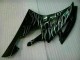 Carenagem Moto R6 2006-2007 - Prata Chama Preto