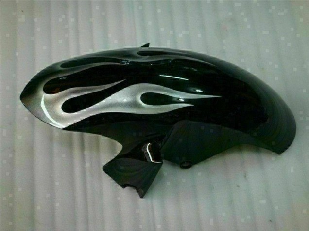 Carenagem Moto R6 2006-2007 - Prata Chama Preto