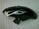 Carenagem Moto R6 2006-2007 - Prata Chama Preto