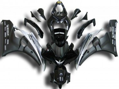 Carenagem Moto R6 2006-2007 - Preto Branco