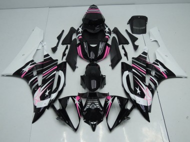 Carenagem Moto R6 2006-2007 - Rosa Estrela