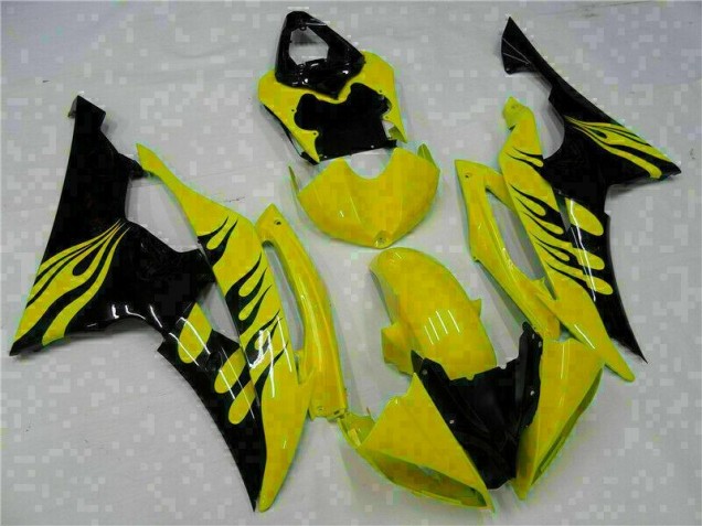 Carenagem Moto R6 2008-2016 - Amarelo Carenagem Moto R6 2008-2016 - Amarelo