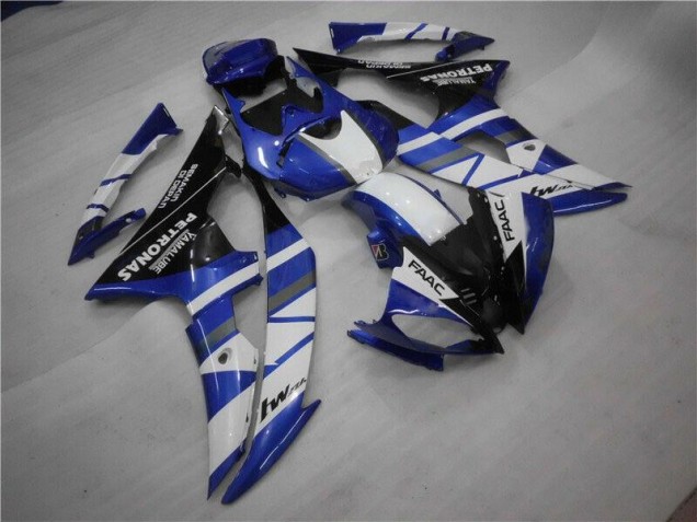 Carenagem Moto R6 2008-2016 - Azul Branco FAAC