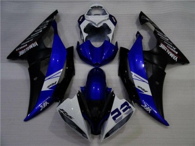 Carenagem Moto R6 2008-2016 - Azul Branco Preto YEC 23