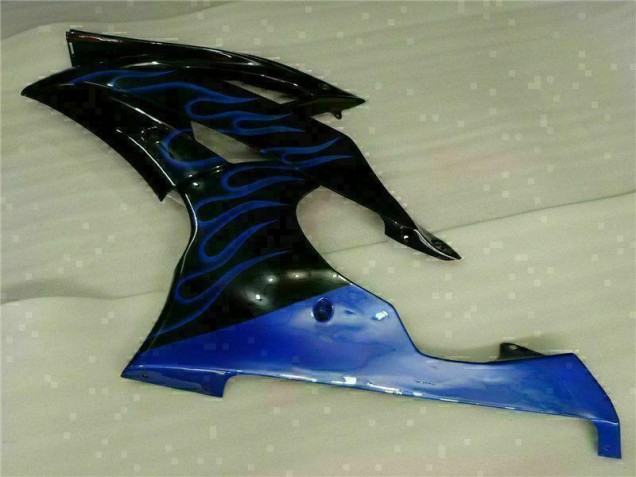 Carenagem Moto R6 2008-2016 - Azul Chama Preto Carenagem Moto R6 2008-2016 - Azul Chama Preto