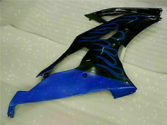 Carenagem Moto R6 2008-2016 - Azul Chama Preto Carenagem Moto R6 2008-2016 - Azul Chama Preto