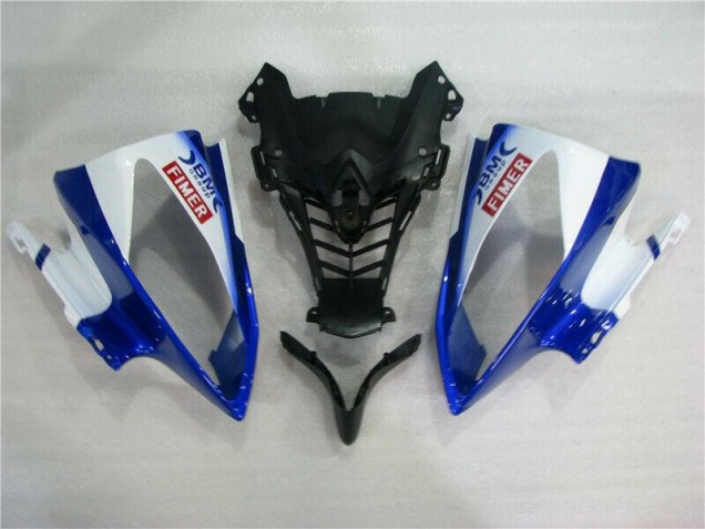 Carenagem Moto R6 2008-2016 - Branco Azul Sterilgarda Volvo
