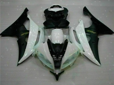 Carenagem Moto R6 2008-2016 - Branco Preto