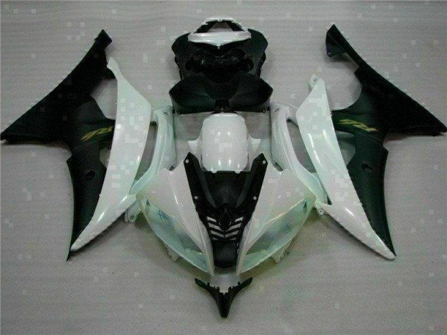 Carenagem Moto R6 2008-2016 - Branco Preto