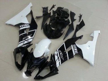 Carenagem Moto R6 2008-2016 - Branco & Preto
