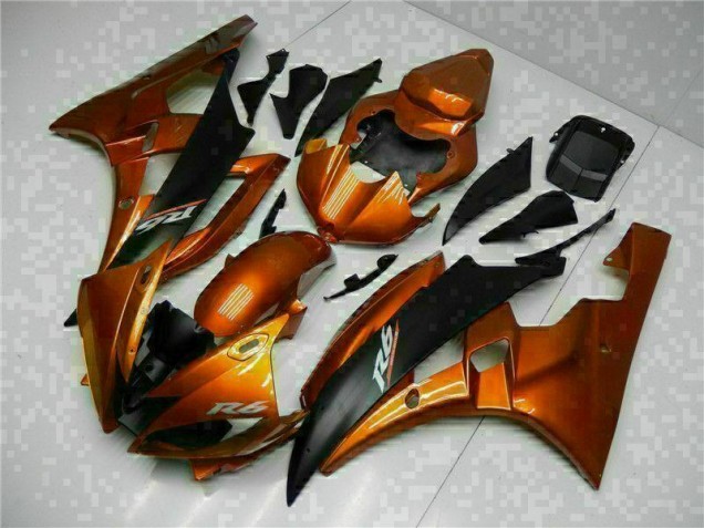 Carenagem Moto R6 2008-2016 - Laranja Carenagem Moto R6 2008-2016 - Laranja