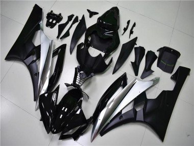 Carenagem Moto R6 2008-2016 - Prata Preto